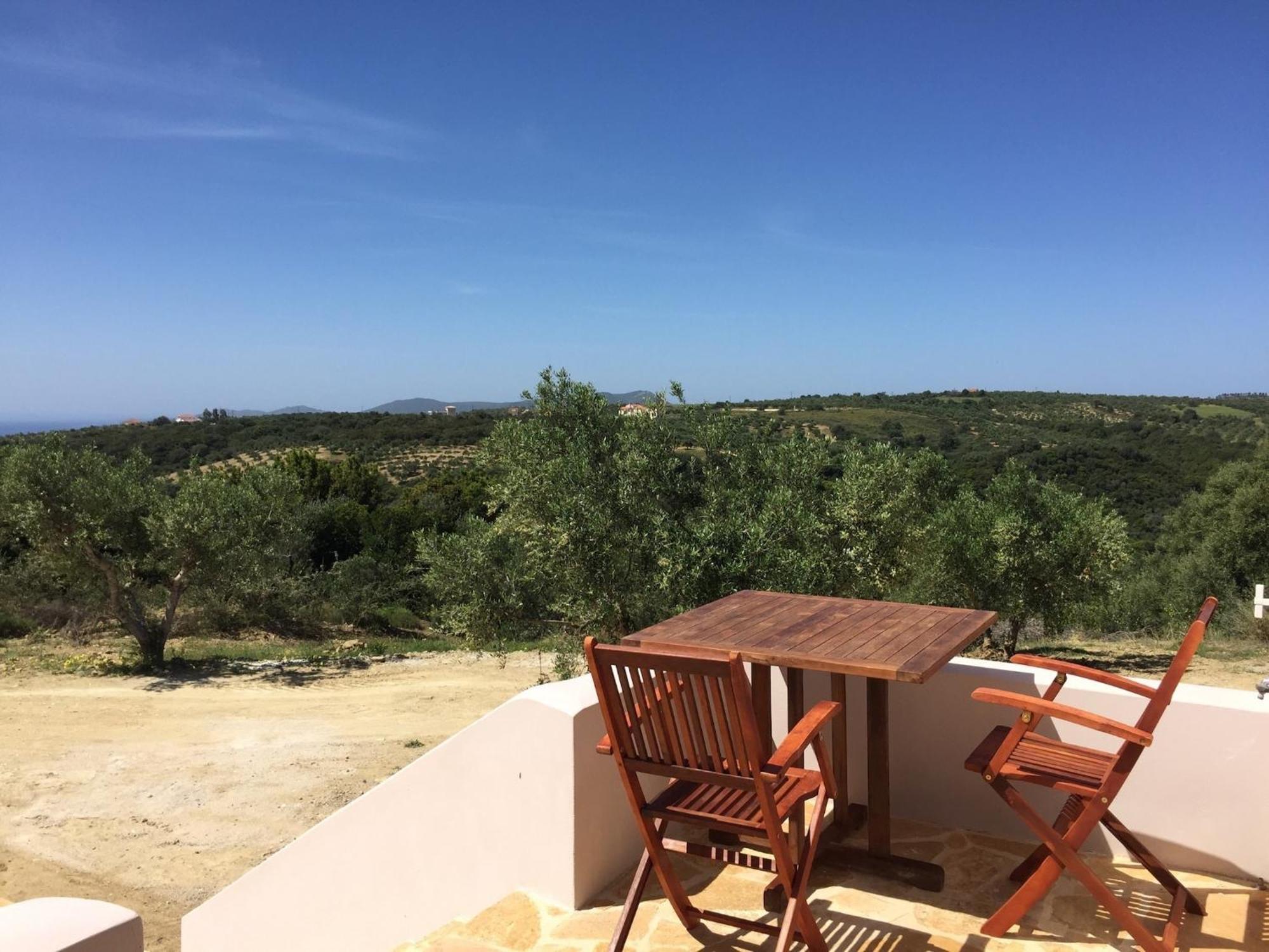 Luxurious Villa In Peloponnese With Swimming Pool Kamária Eksteriør billede