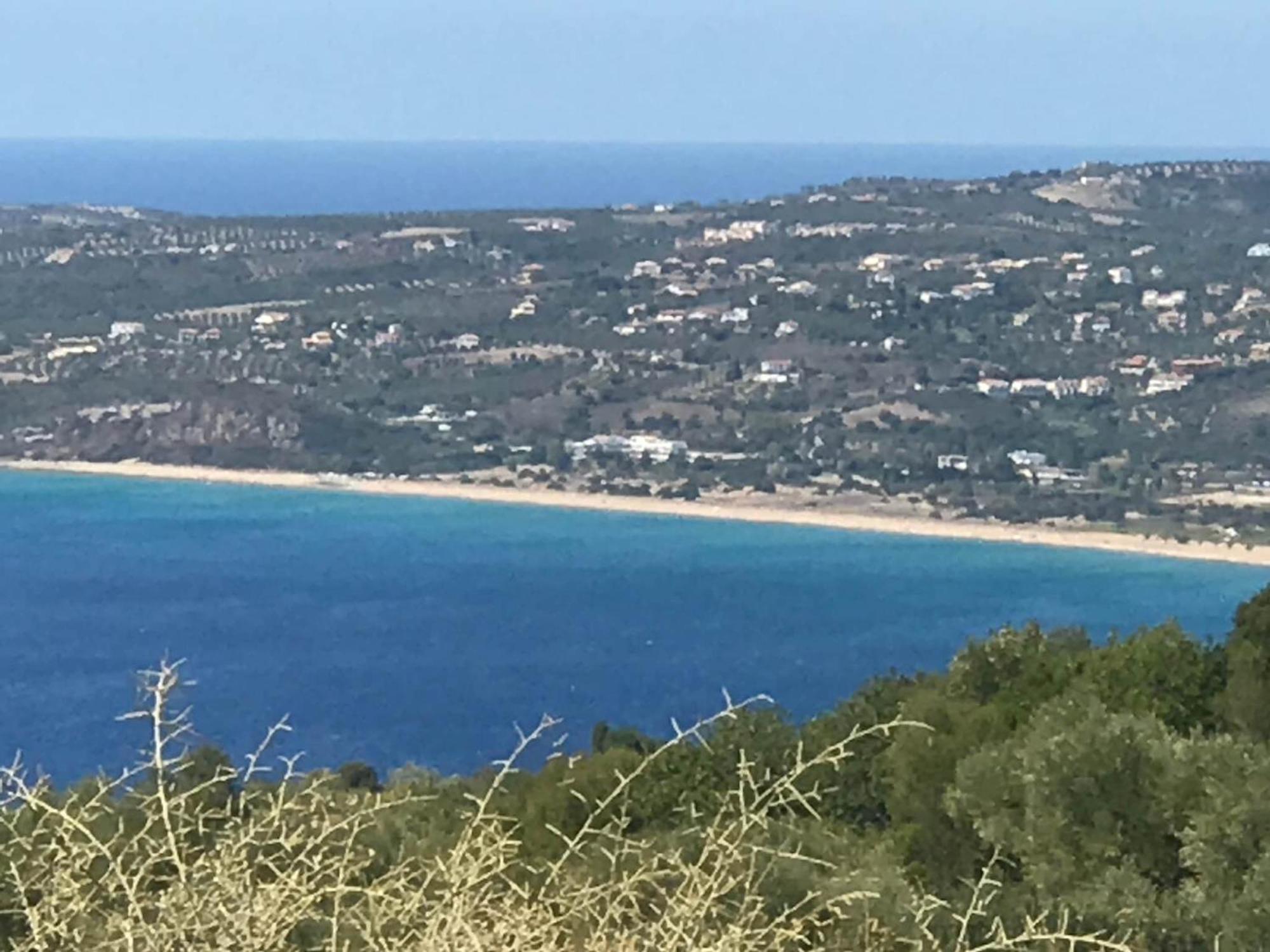 Luxurious Villa In Peloponnese With Swimming Pool Kamária Eksteriør billede