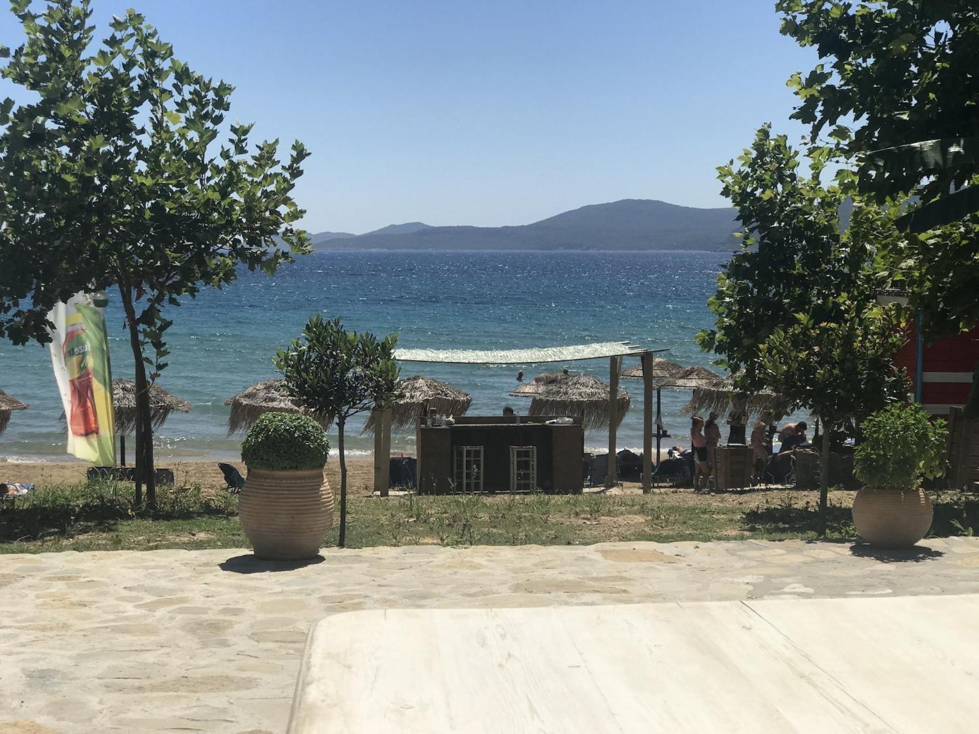 Luxurious Villa In Peloponnese With Swimming Pool Kamária Eksteriør billede