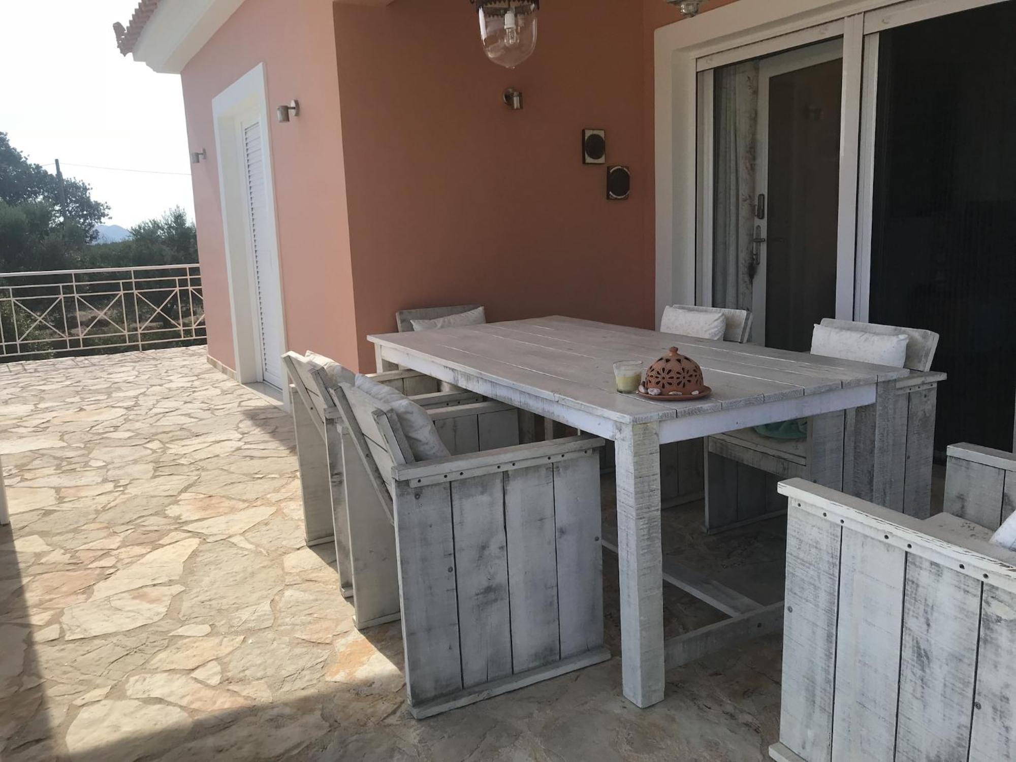 Luxurious Villa In Peloponnese With Swimming Pool Kamária Eksteriør billede